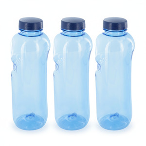3x Original Kavodrink Tritan Trinkflasche 1 L Wasserflasche ohne Bisphenol-A (BPA frei)