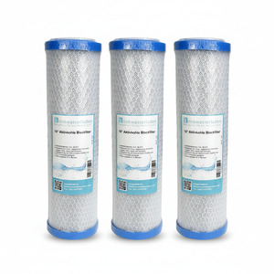 3x Aktivkohleblock 10 Ersatzfilter Trinkwasserfilter Umkehrosmose
