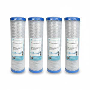 4x Aktivkohleblock 10 Ersatzfilter Trinkwasserfilter Umkehrosmose