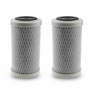 2x Aktivkohleblock 5 Hochwertiger Trinkwasserfilter aus Kokussnussschale