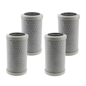 4x Aktivkohleblock 5 Hochwertiger Trinkwasserfilter aus Kokussnussschale