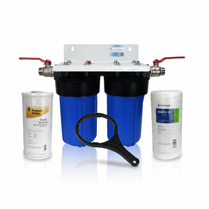 Hauswasserfilter Brunnenfilter 10 Big Blue Pentek Doppel - Sediment - Eisen