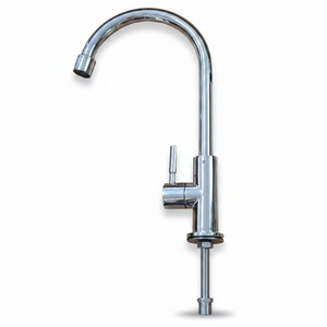 Edelstahl-Wasserhahn V2A - gl�nzend poliert - universell einsetzbar hochwertige Handwerksqualit�t