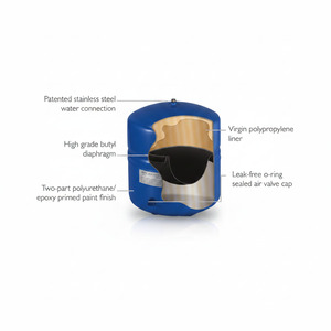 Wassertank Osmosetank aus Stahl 3,2 Gallonen ca. 12 Ltr. brutto - Vorratsbeh�lter