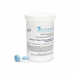 2-Phasen-Reiniger Dose mit 40 Tabletten je 3,5g f�r Kaffeevollautomaten