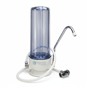 Trinkwasserfilter Auftisch transparent - ohne Filtereinsatz kompatibel zu Carbonit