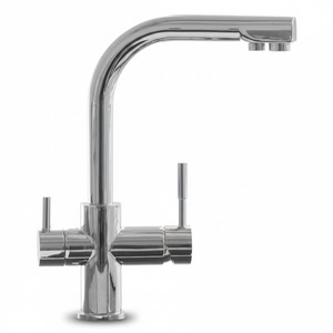 3-Wege-Hahn Wasserhahn Chrom-Optik Premium Design Umkehrosmose