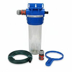 Wasserfiltergeh�use Untertisch mit Schnellkupplungen f�r Gartenschlauch