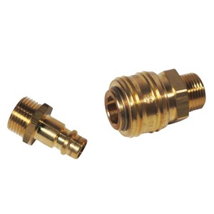 Schnellverschlukupplung fr Wasser- und Druckluftverbindungen