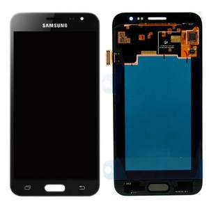 Display LCD Komplettset GH97-18414C Schwarz für Samsung Galaxy J3 J320F 2016