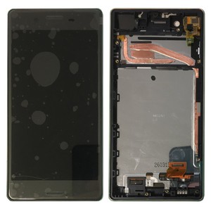 Sony Display LCD Komplett Einheit mit Rahmen f�r Xperia X F5121 F5122 Schwarz Ersatzteil