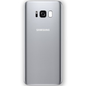 Samsung GH82-13962B Akkudeckel Deckel fr Galaxy S8 G950 G950F + Klebepad Silber
