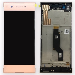 Sony Display LCD Komplett Einheit mit Rahmen f�r Xperia XA1 und Dual Pink Ersatzteil