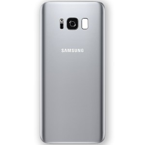 Samsung GH82-14015B Akkudeckel Deckel fr Galaxy S8 Plus G955 G955F + Klebepad Silber