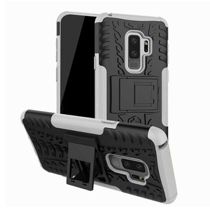Hybrid Case 2teilig Outdoor Wei� f�r Samsung Galaxy S9 G960F Tasche H�lle 