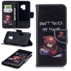 Tasche Wallet Book Muster Motiv 30 für Smartphones Schutz Hülle Case Cover Etui 