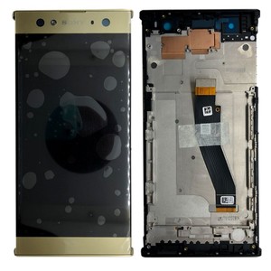 Sony Display LCD Komplett Einheit mit Rahmen f�r Xperia XA2 Ultra Gold Ersatzteil