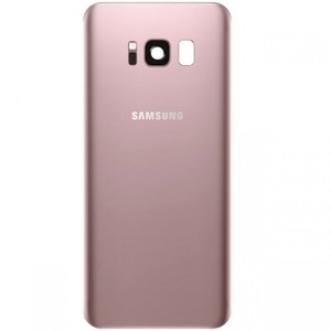 Samsung GH82-13962E Akkudeckel Deckel fr Galaxy S8 G950 G950F + Klebepad Pink 