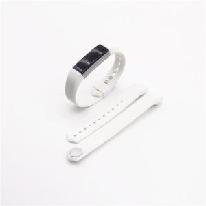 Fr Fitbit Alta HR Kunststoff / Silikon Armband fr Mnner / Gre L Wei Uhr 