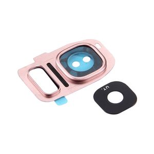 Fr Samsung Galaxy S7 G930F Kamera Ring Glas Abdeckung Rahmen Cover Pink Neu