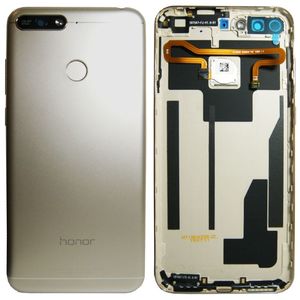 Huawei Akkudeckel Akku Deckel Batterie Cover Gold f�r Honor 7A 97070UAB Reparatur Neu
