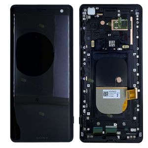 Sony Display LCD Komplett Einheit mit Rahmen fr 1315-5026 Xperia XZ3 H8416 H9436 H9493 Schwarz Ersatzteil Neu