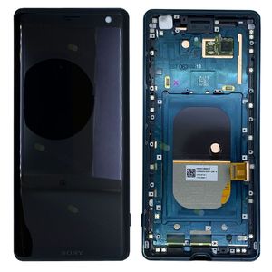 Sony Display LCD Komplett Einheit mit Rahmen f�r 1315-5028 Xperia XZ3 H8416 H9436 H9493 Gr�n Ersatzteil Neu