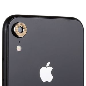 Kamera Cam Schutz Protection Ring fr Apple iPhone XR 6.1 Zoll Gold 2Stck hochwertig