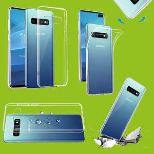 Fr Samsung Galaxy S10 Plus G975F 6.4 Zoll Silikoncase TPU Schutz Transparent Tasche Hlle Cover Etui Zubehr Neu