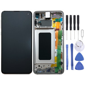 Samsung Display LCD Komplettset GH82-18852B Prism Wei / Prism White fr Galaxy S10e 5.8 Zoll G970F