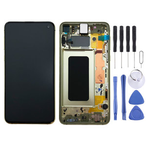 Samsung Display LCD Komplettset GH82-18852G Canary Yellow / Gelb fr Galaxy S10e 5.8 Zoll G970F