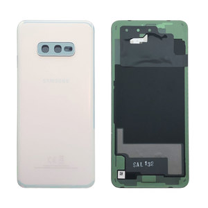 Samsung GH82-18452F Akkudeckel Deckel fr Galaxy S10e G970F + Klebepad Wei Prism White Neu