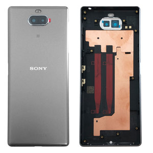 Sony Xperia 10 78PD0300020 Akkudeckel Akku Deckel Batterie Cover Silber