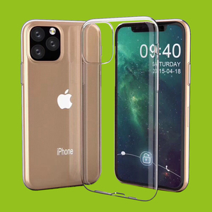 Schutzhlle TPU Silikon Cover fr Apple iPhone 11 6.1 Zoll Transparent Tasche Case Etui