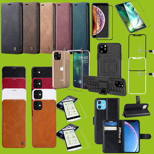 Fr Apple iPhone 11 Serie Tasche Etuis Silikon Hlle H9 Hart Glas Schutz Cover