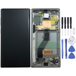Samsung Display LCD Kompletteinheit fr Galaxy Note 10 N970F GH82-20818C Silber