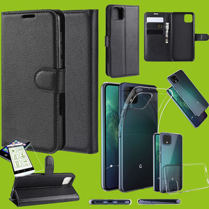 Fr Google Pixel 4 / Pixel 4 XL Tasche Etuis Silikon Hlle H9 Hart Glas Schutz Cover