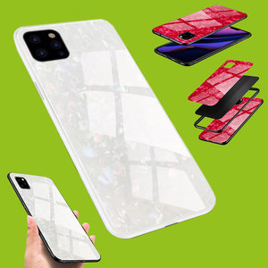 F�r viele Smartphone Modelle Effekt Design Glas Tasche Case H�lle Cover Etuis