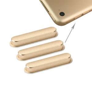 3 Stck Side Keys fr Apple iPad Air 2 Gold Button Knpfe Ersatz Zubehr Reparatur