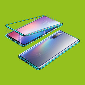 Beidseitiger 360 Grad Magnet / Glas Case Bumper fr Smartphones Handy Tasche Case Hlle Cover New Style
