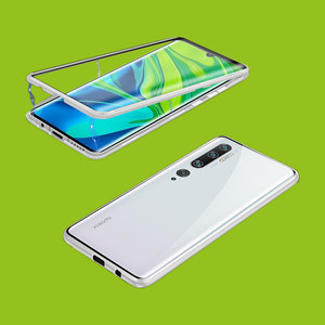 Beidseitiger 360 Grad Magnet / Glas Case Bumper fr Smartphones Handy Tasche Case Hlle Cover New Style