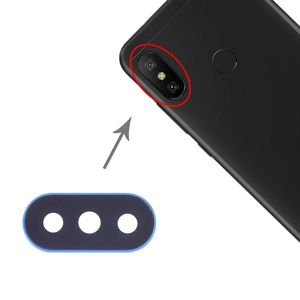 Rckseite Linse Schutz fr Xiaomi Redmi 6 Pro / MI A2 Lite Blau Back Cam Kamera Ersatz