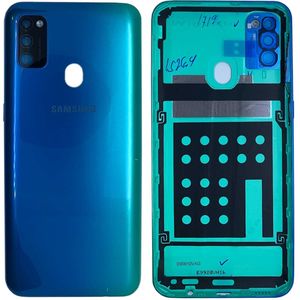 Samsung GH98-44841B Akkudeckel Deckel fr Galaxy M30s M307F Blau Ersatzteil