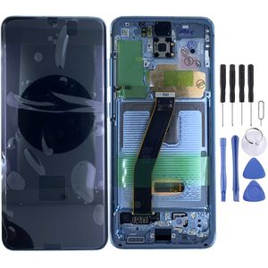 Samsung Display LCD Kompletteinheit fr Galaxy S20 G981F 5G GH82-22123D Blau
