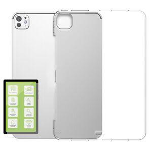 Tableth�lle Silikon + Schutzglas f�r Apple iPad Air 13 2026 2025 2024