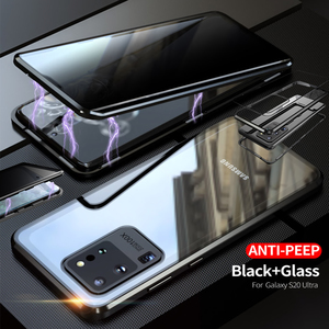 Magnet / Glas Case Bumper Privacy Mirror f�r viele Smartphone Modelle Tasche Case H�lle Cover New Style