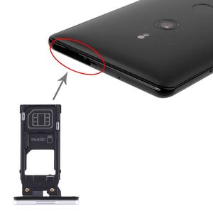 Fr Sony Xperia XZ3 SIM Karten Halter + SIM Karten Halter + Micro SD Card Tray Wei Ersatzteil Zubehr