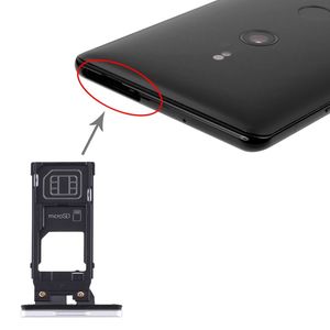 F�r Sony Xperia XZ3 SIM Karten Halter + SIM Karten Halter + Micro SD Card Tray Wei� Ersatzteil Zubeh�r