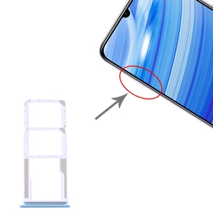 Sim Card Tray f�r Xiaomi Redmi 10X 4G Wei� Karten Halter Schlitten Holder Ersatzteil