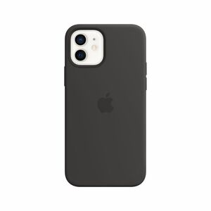 Apple Silicone Case für iPhone 12 / 12 Pro Schwarz Tasche Schutz Handy Hülle Case Etui